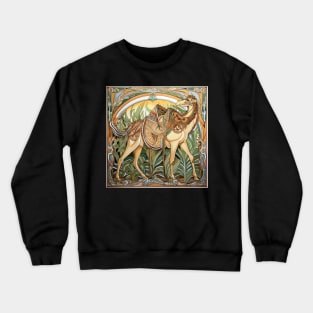 Camel drawing Crewneck Sweatshirt
